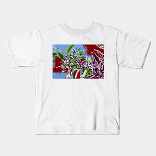 Emerald Starling Camouflaged Kids T-Shirt